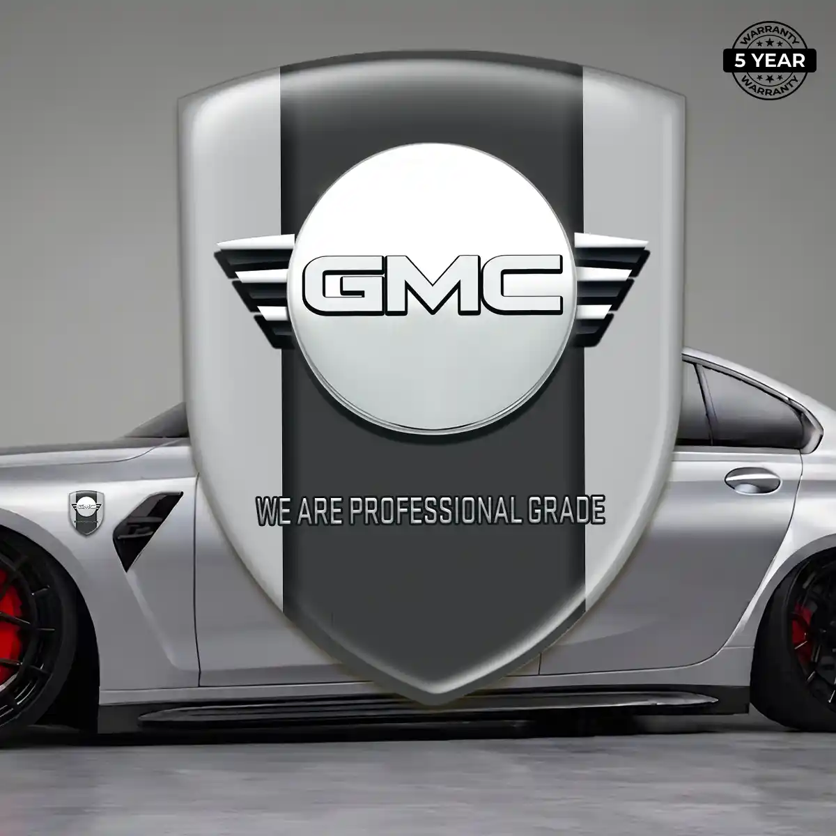 GMC Emblem Logo Badge Sleek Style