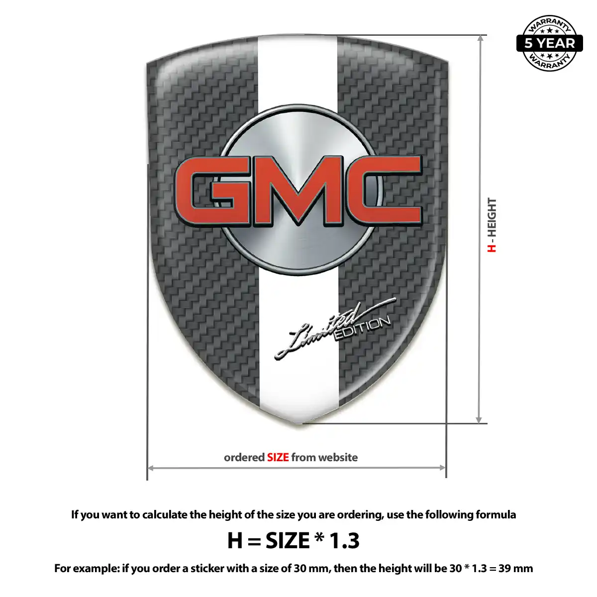 GMC Emblem Logo Deluxe Edition
