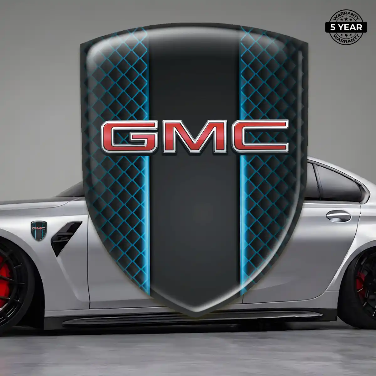 GMC Emblem Logo Interior Luxe