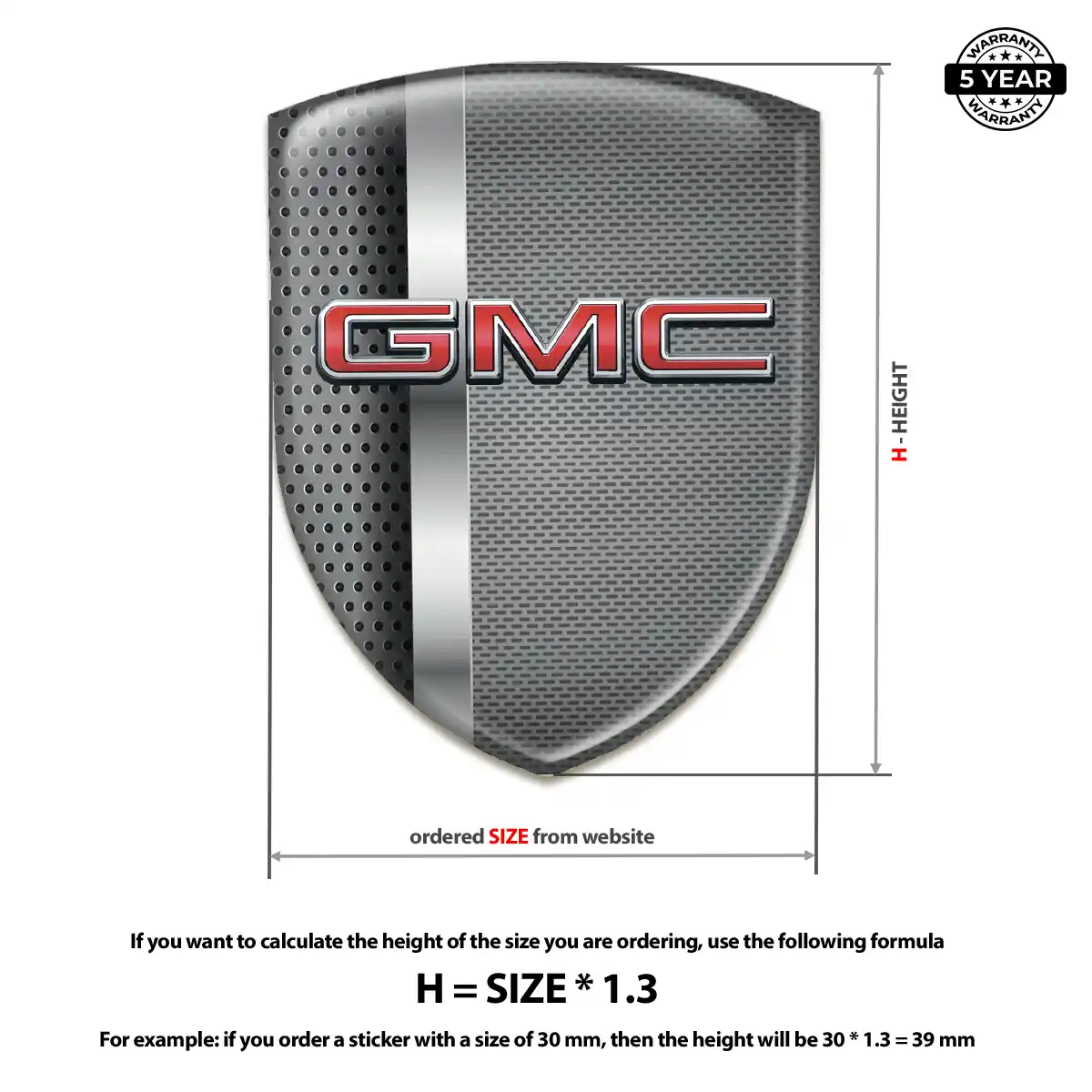 GMC Emblem Logo Noble Edition