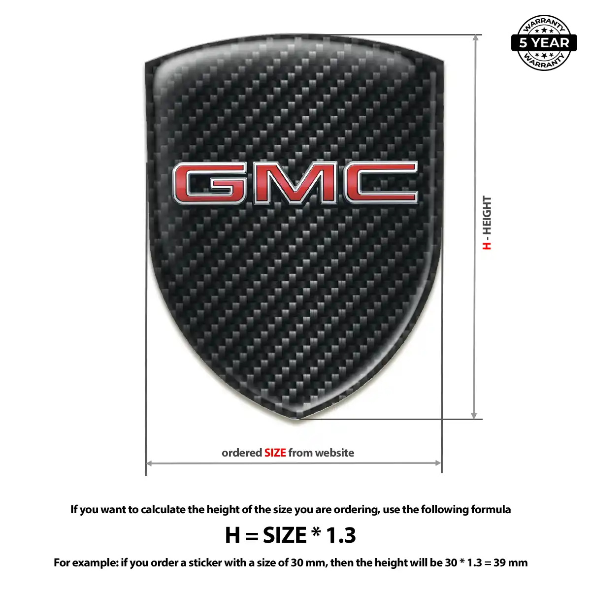 GMC Emblem Logo Opulent Line