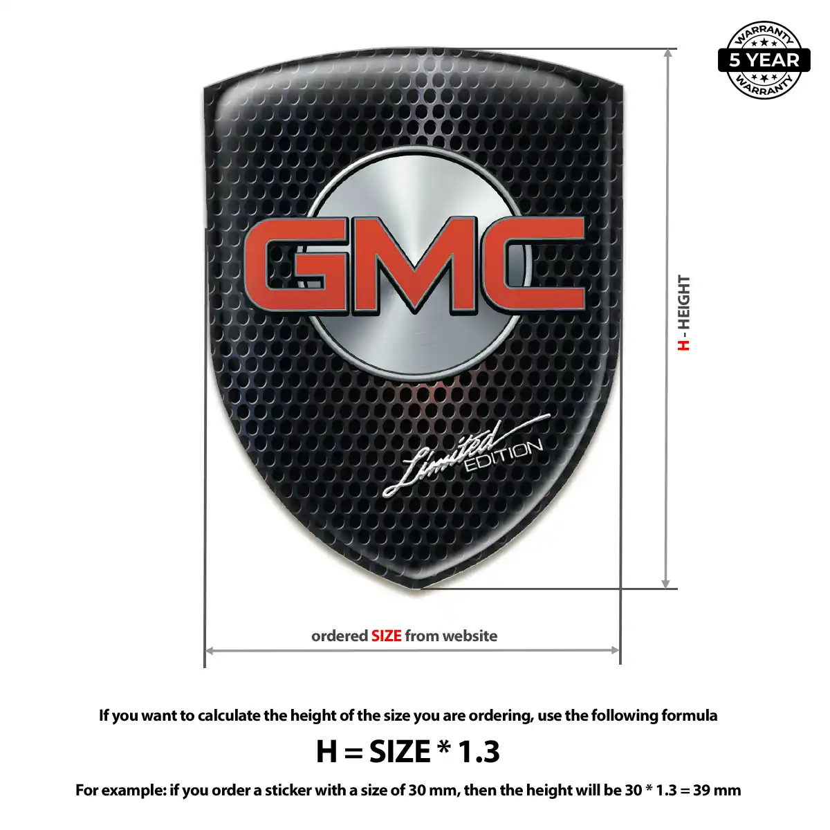GMC Emblem Logo Refined Design