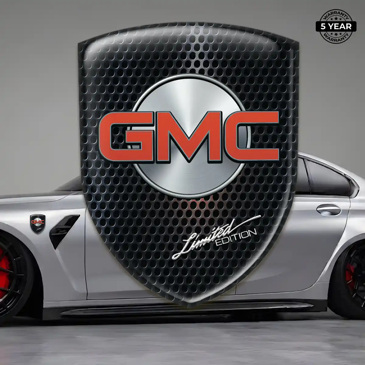 GMC Emblem Logo Refined Design