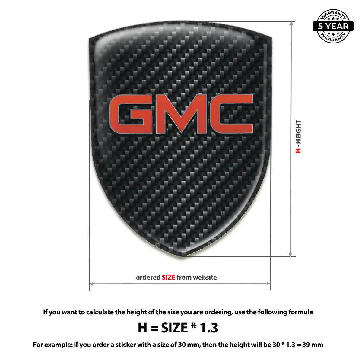 GMC Emblem Logo Sleek Style