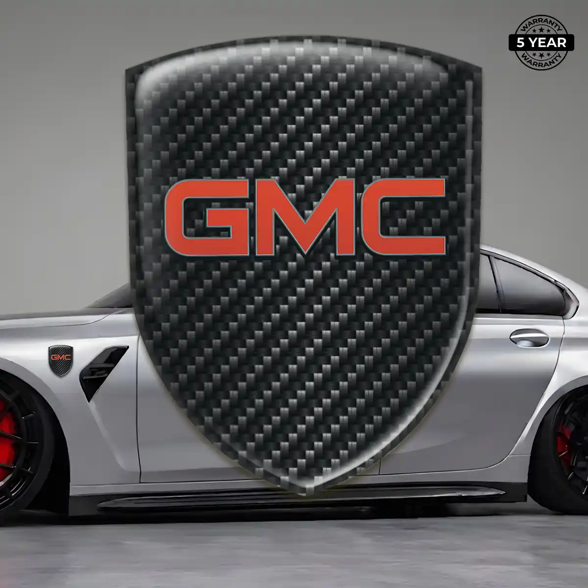 GMC Emblem Logo Sleek Style