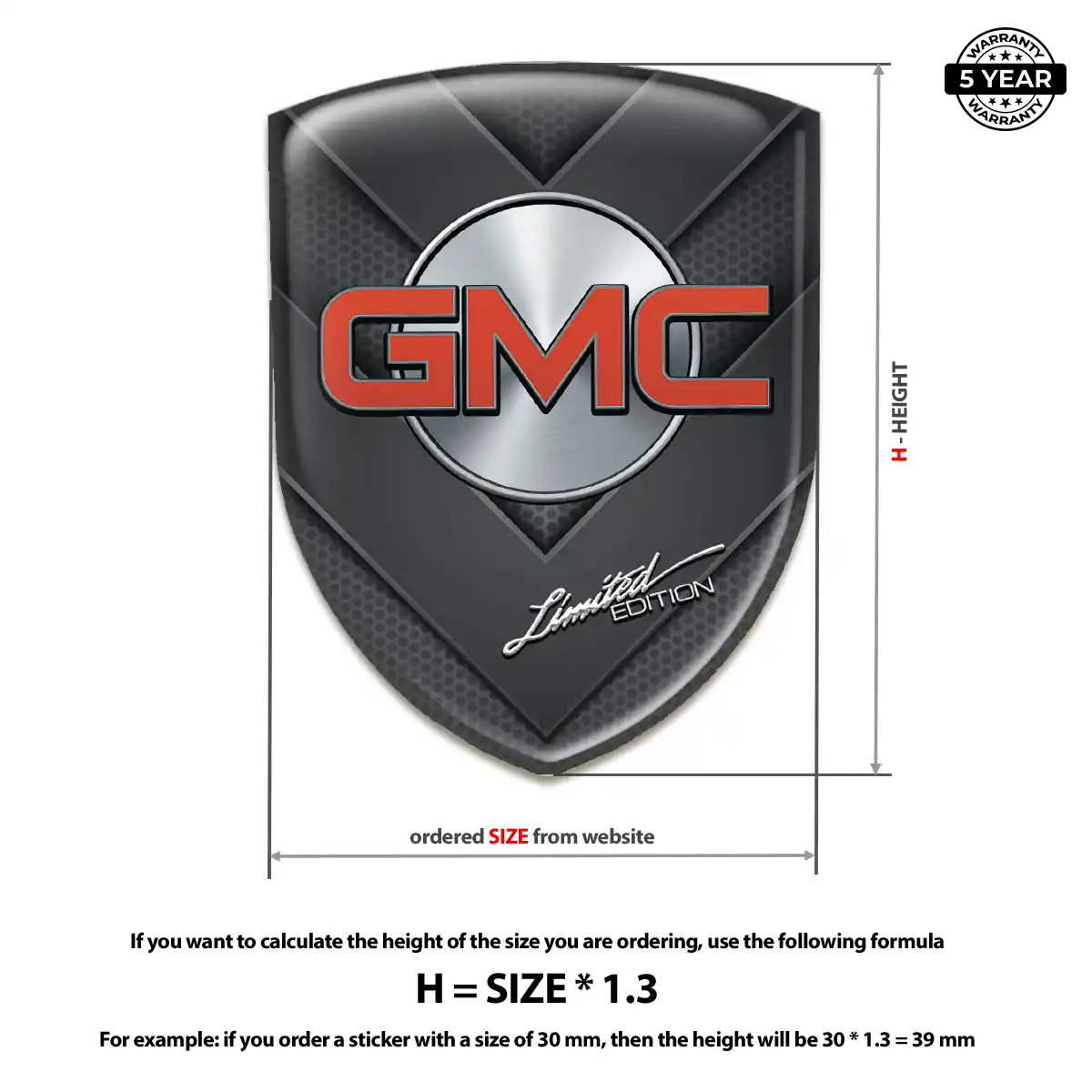 GMC Emblem Noble Edition