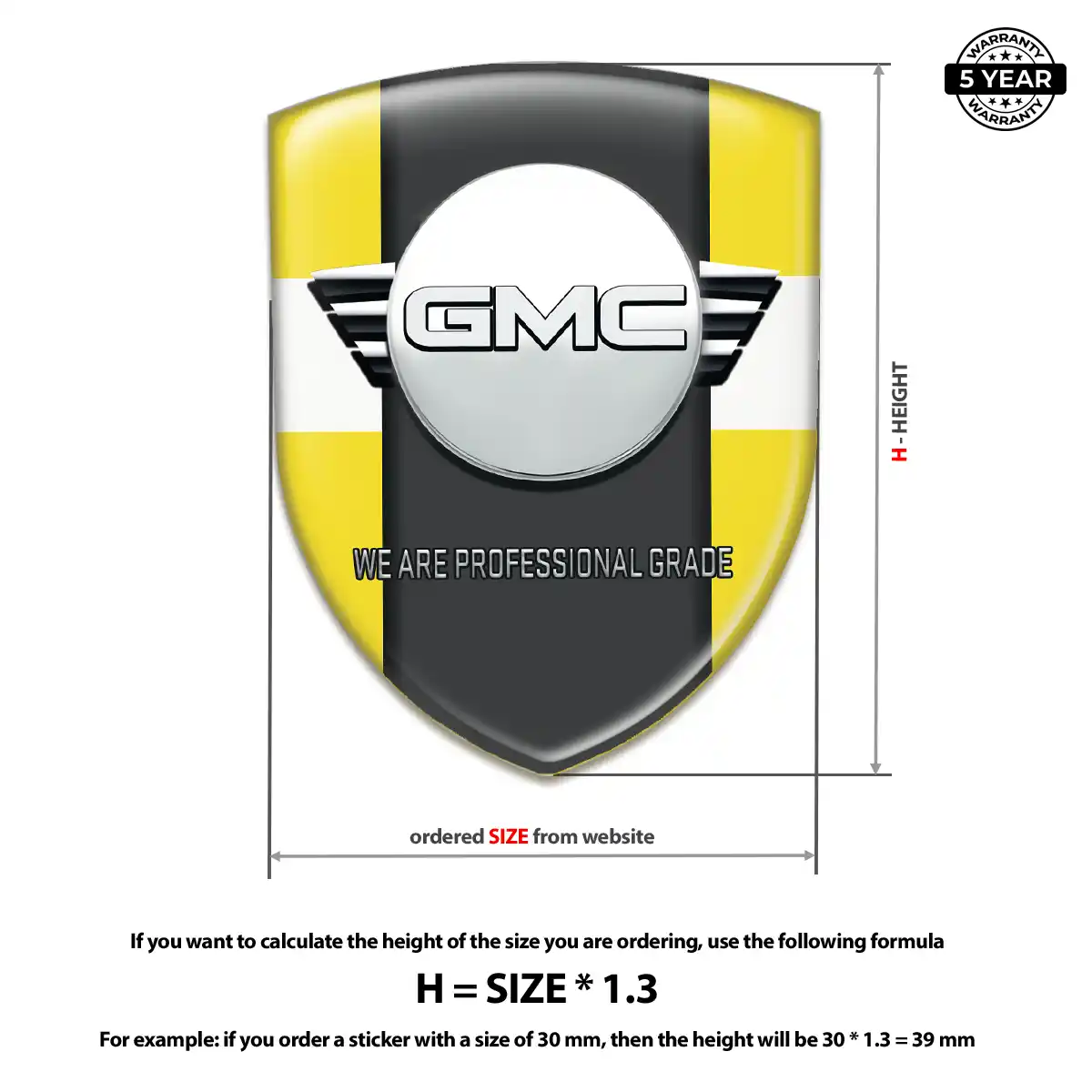 GMC Emblem Shield Elite Edition