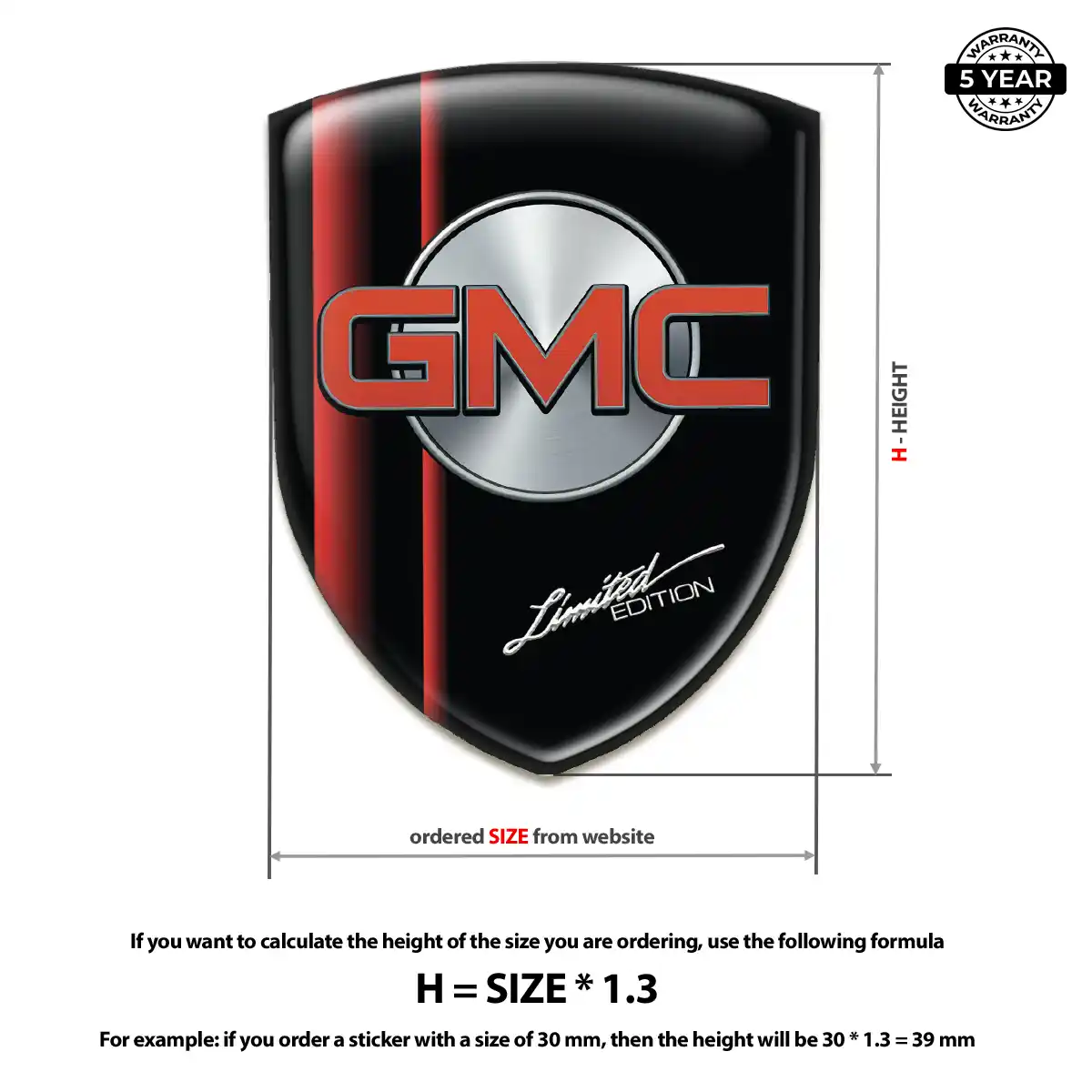 GMC Emblem Shield Interior Luxe