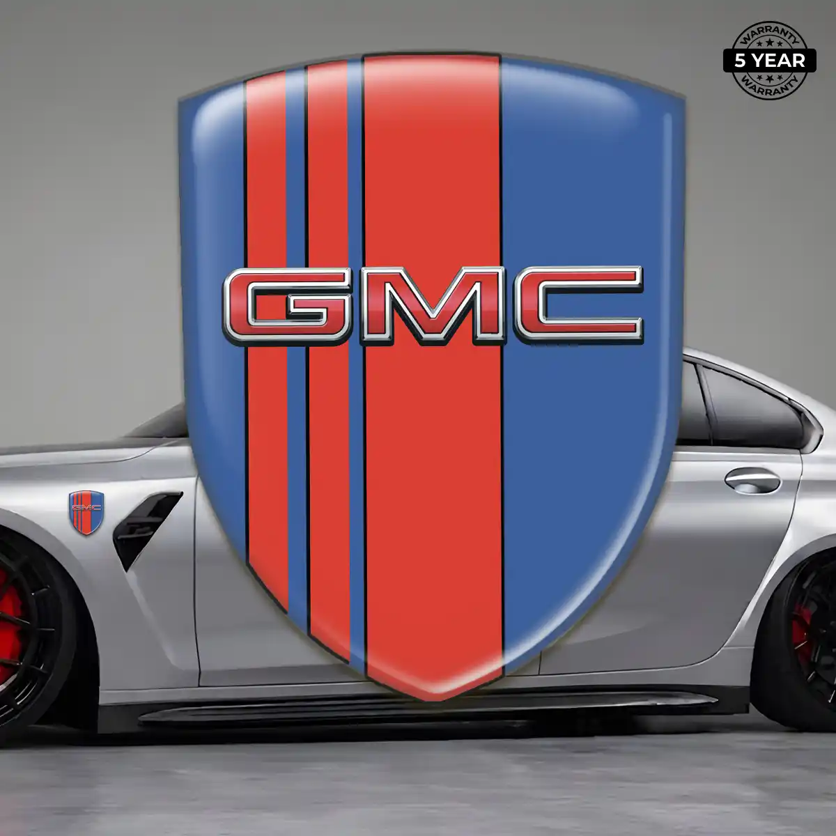 GMC Emblem Shield Premium Dome