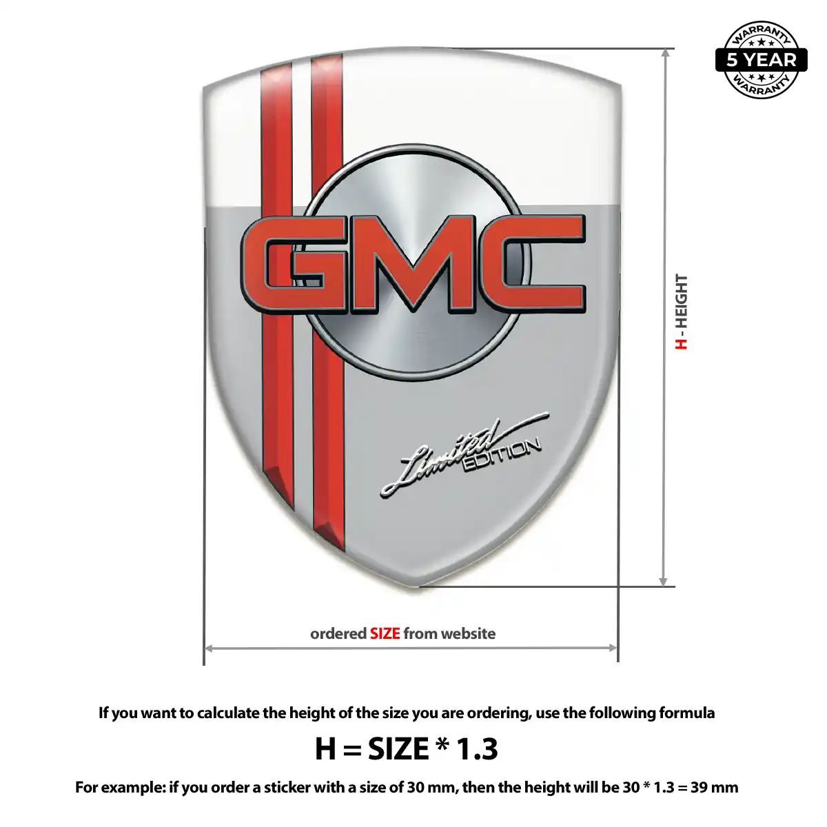 GMC Emblem Shield Refined Design