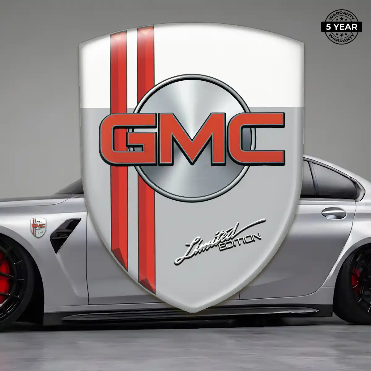 GMC Emblem Shield Refined Design