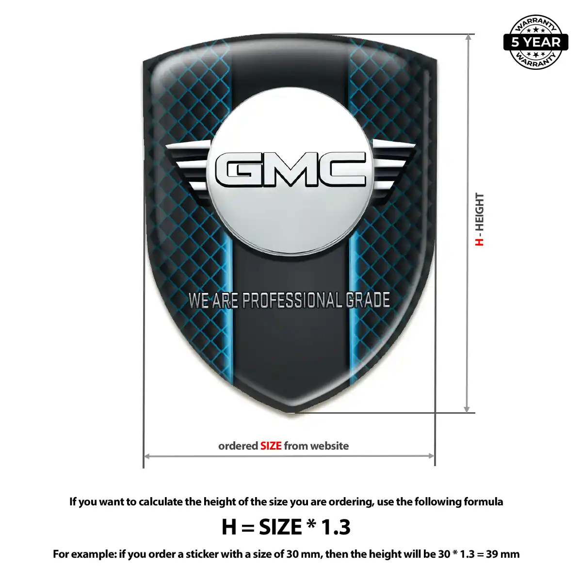 GMC Emblem Signature Grade