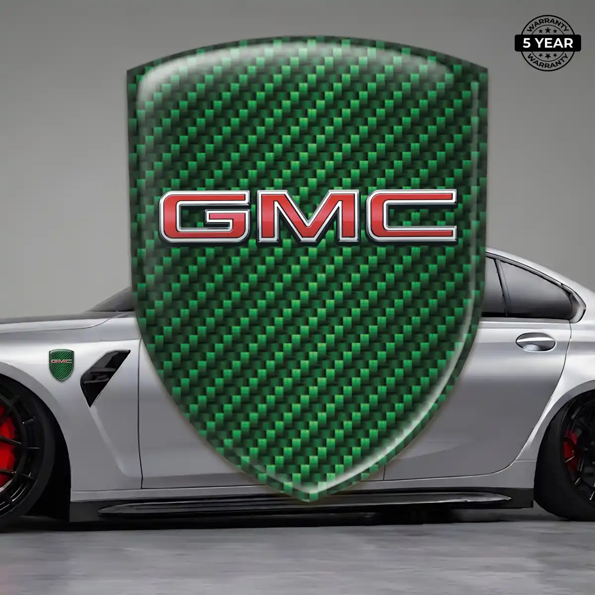 GMC Emblem Silicone Premium Dome