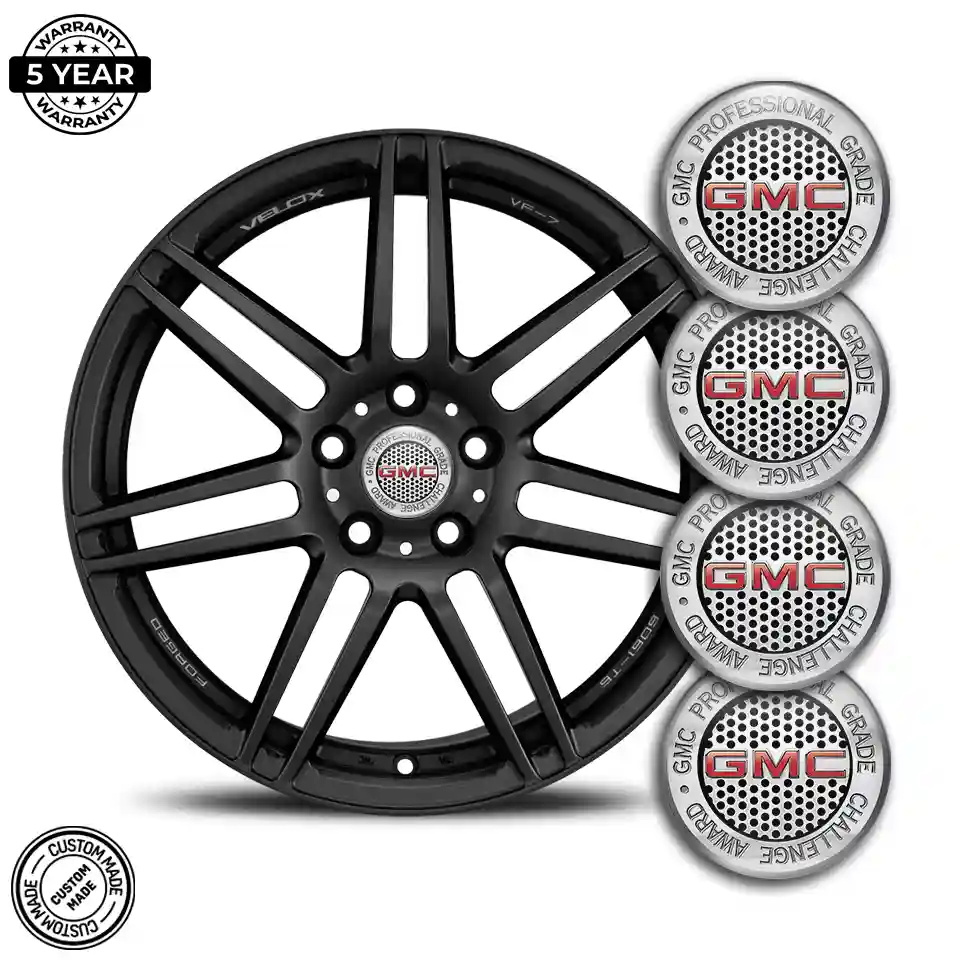GMC Emblem Wheel Center Caps High Quality