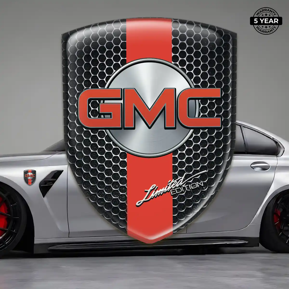 GMC Epoxy Domed Sticker Deluxe Edition
