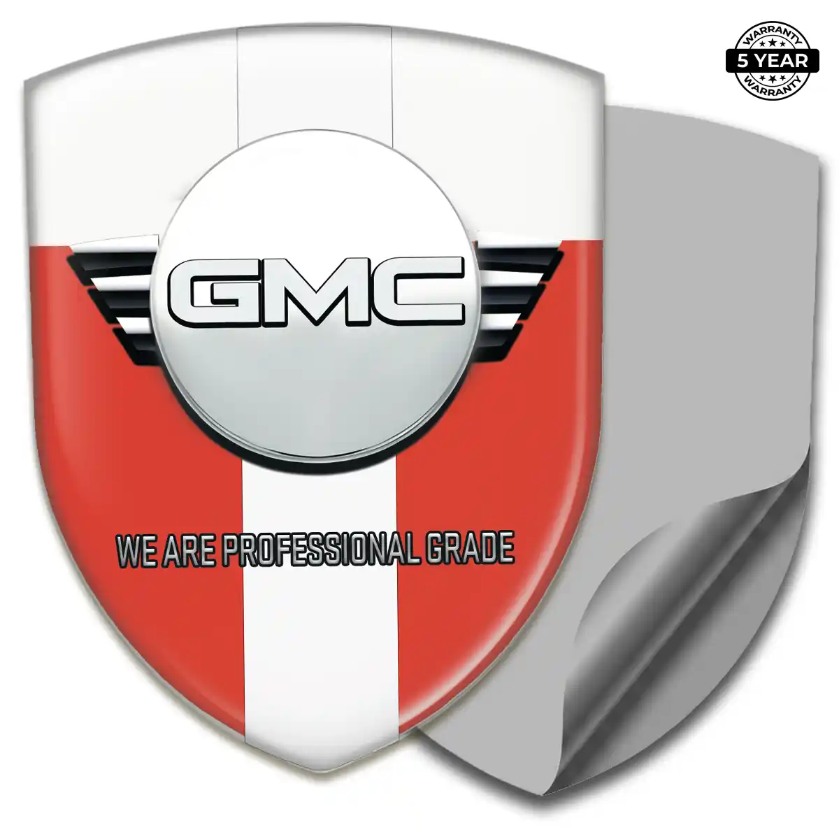 GMC Epoxy Domed Sticker Elite Edition