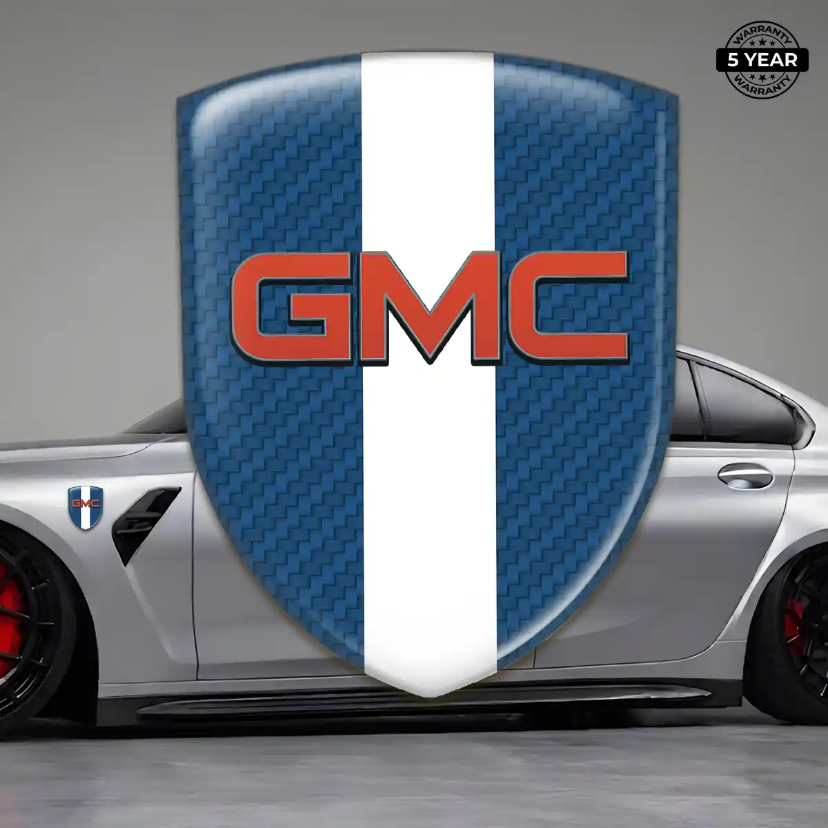 GMC Epoxy Domed Sticker Elite Finish