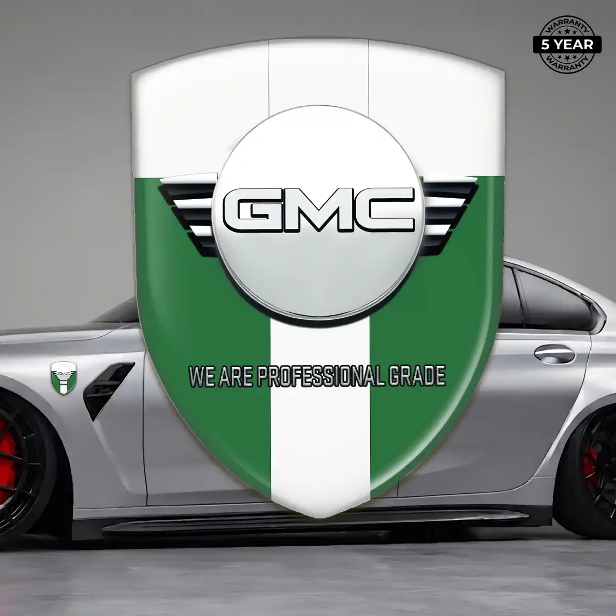 GMC Epoxy Domed Sticker Interior Luxe