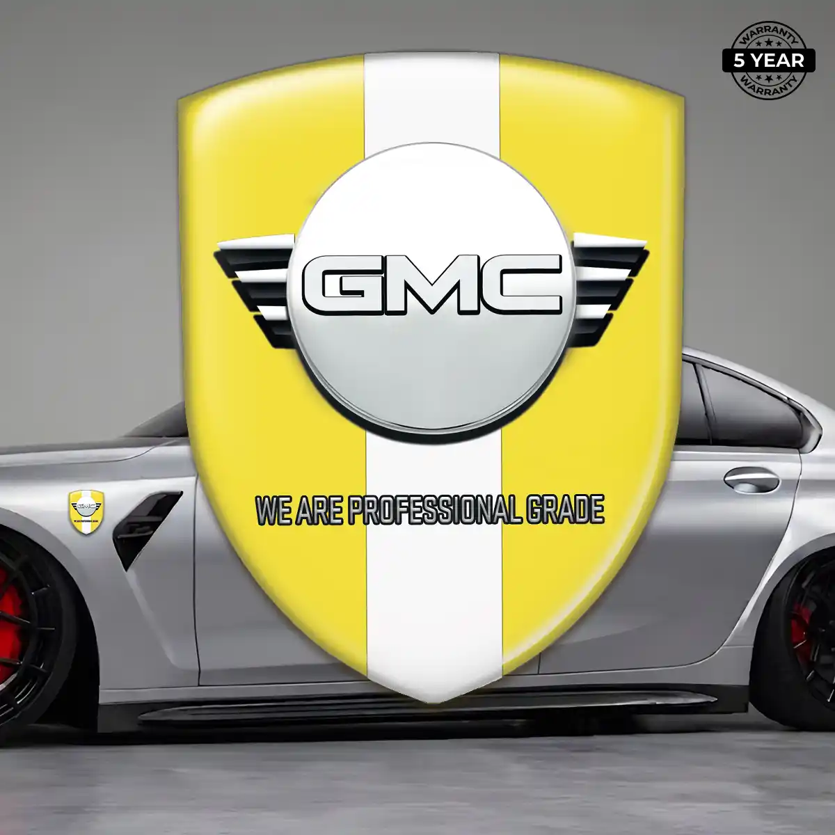 GMC Epoxy Domed Sticker Noble Edition