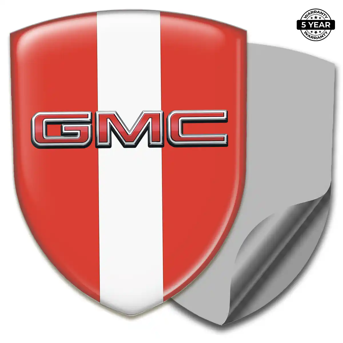 GMC Epoxy Domed Sticker Signature Grade