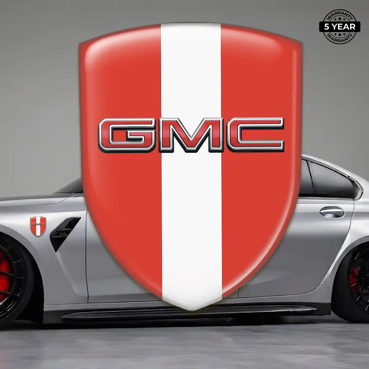 GMC Epoxy Domed Sticker Signature Grade
