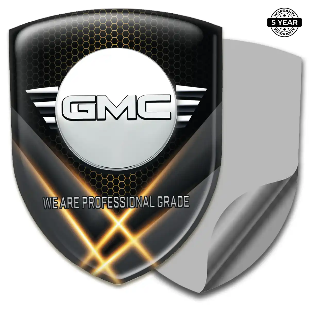GMC Gel Badge Sticker Prestige Line