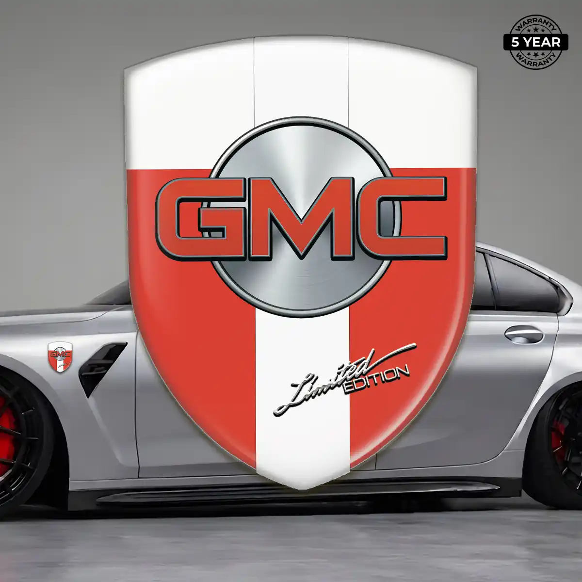 GMC Gel Badge Sticker Prime Quality