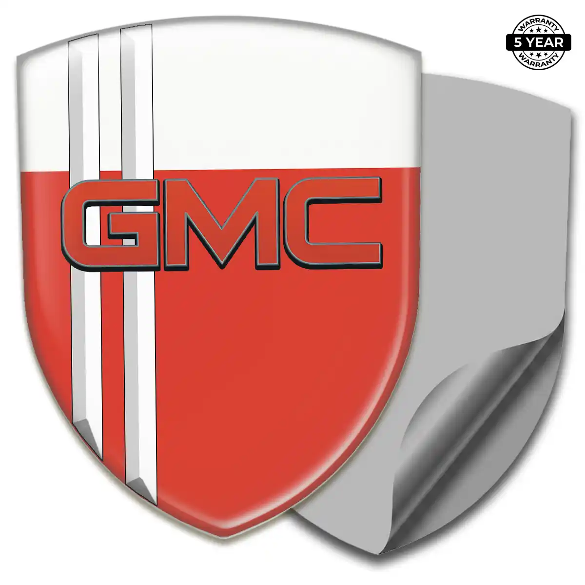 GMC Gel Emblem Sticker Deluxe Edition