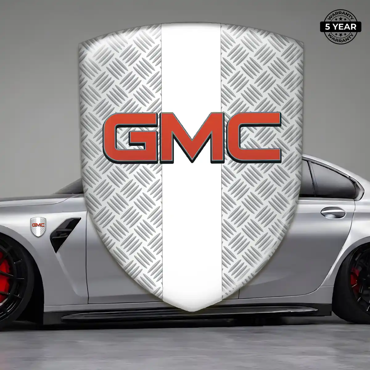 GMC Gel Emblem Sticker Elite Finish