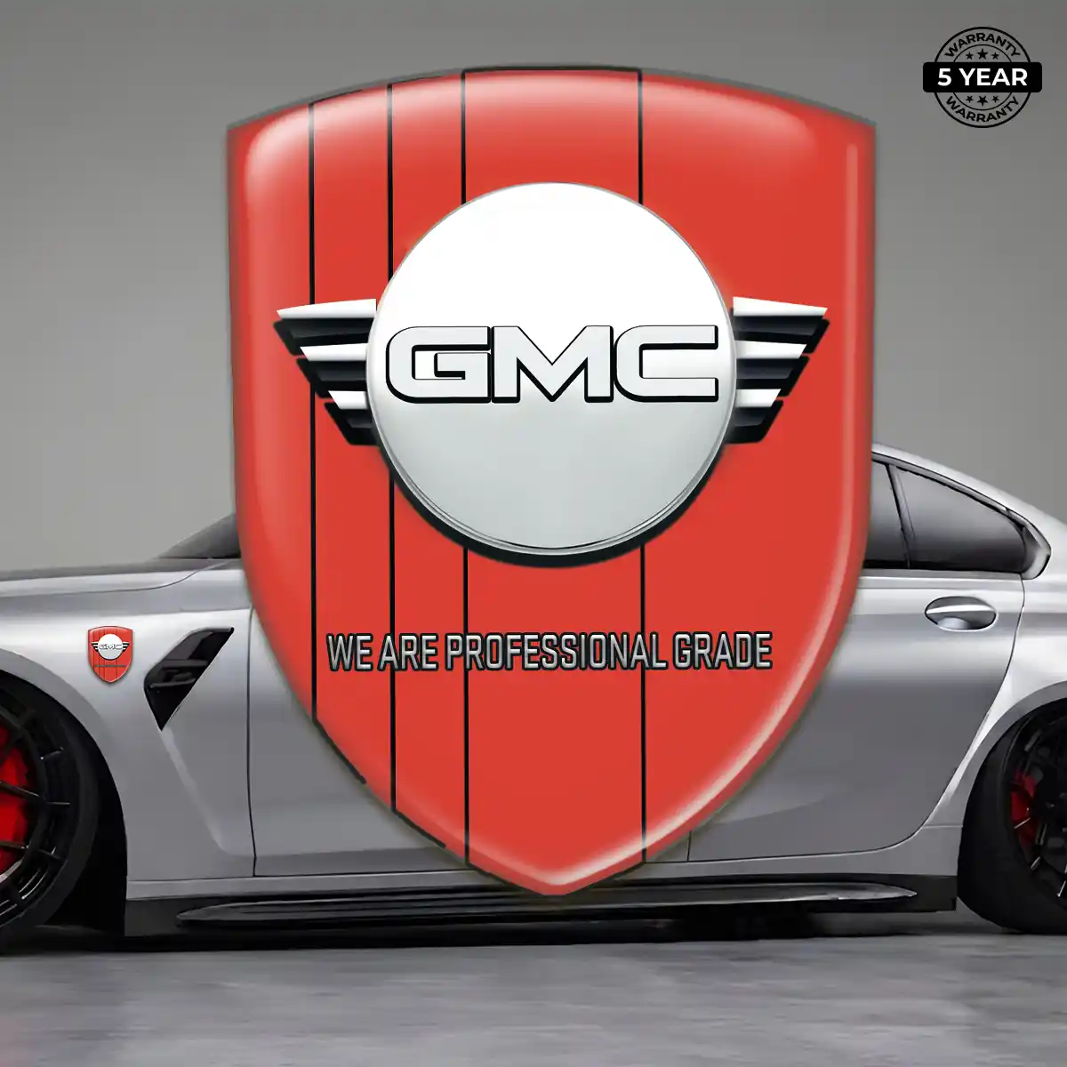 GMC Gel Emblem Sticker Noble Edition