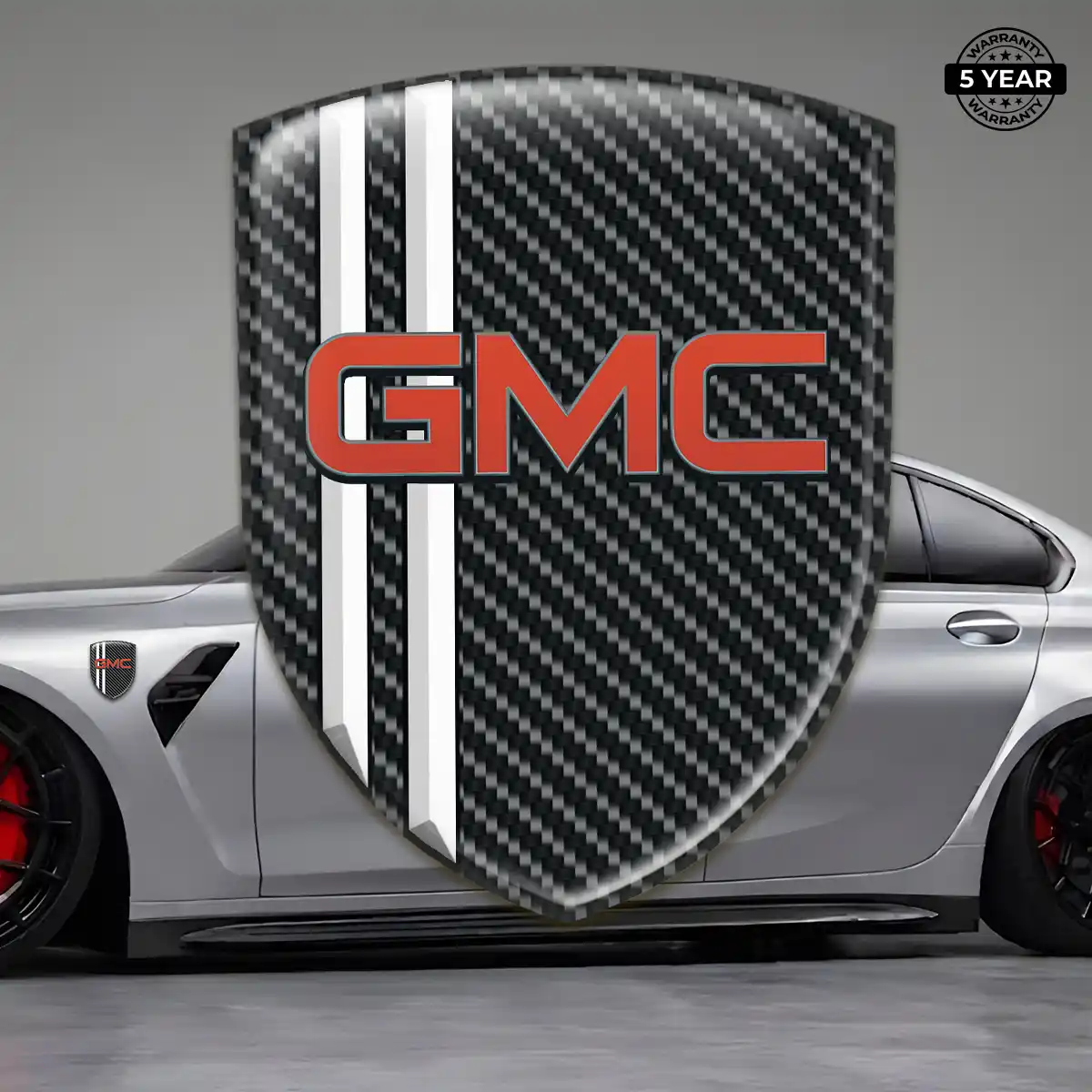 GMC Gel Emblem Sticker Opulent Line