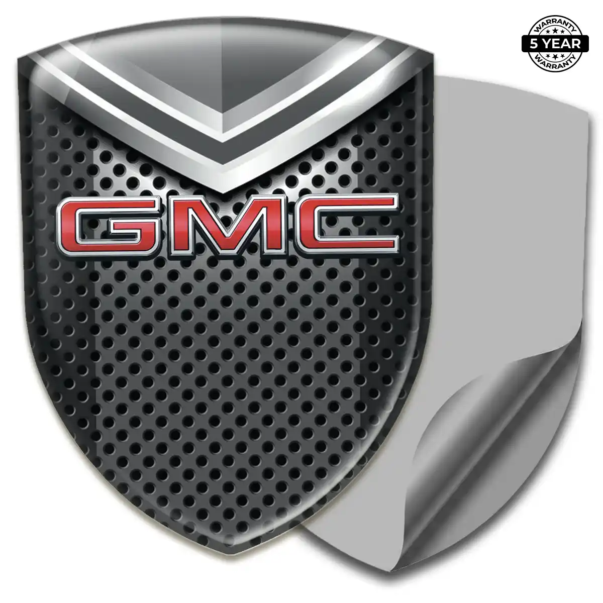 GMC Gel Emblem Sticker Resin Elite