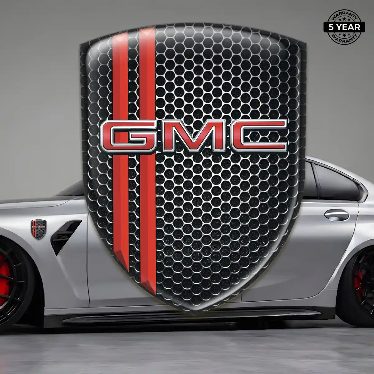 GMC Gel Emblem Sticker Superior Craft
