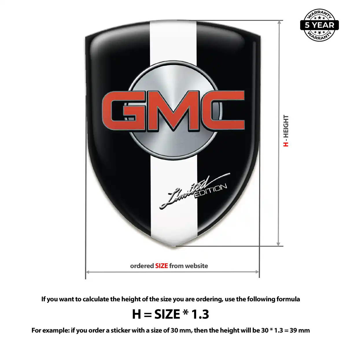 GMC Logo Badge Exclusive Series