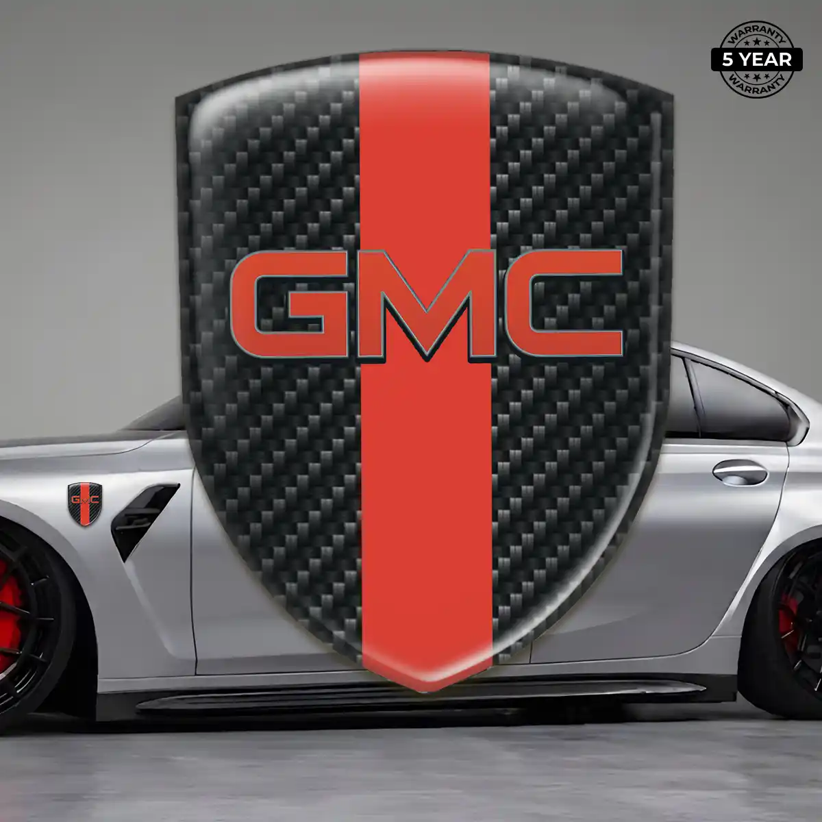 GMC Logo Badge Interior Luxe