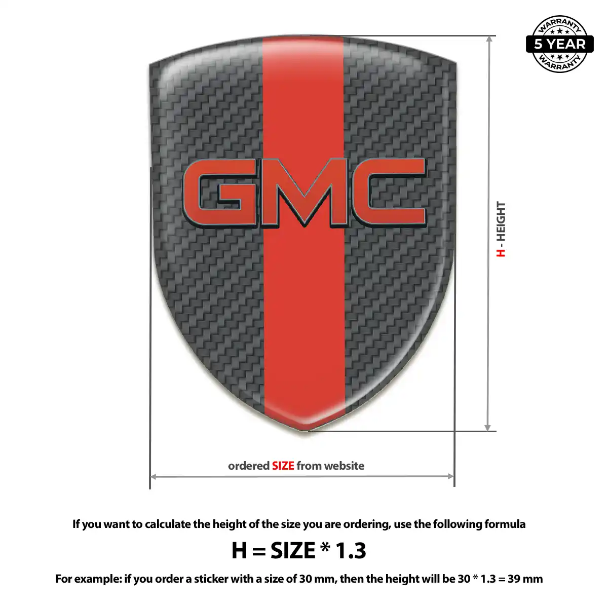 GMC Logo Emblem Deluxe Edition