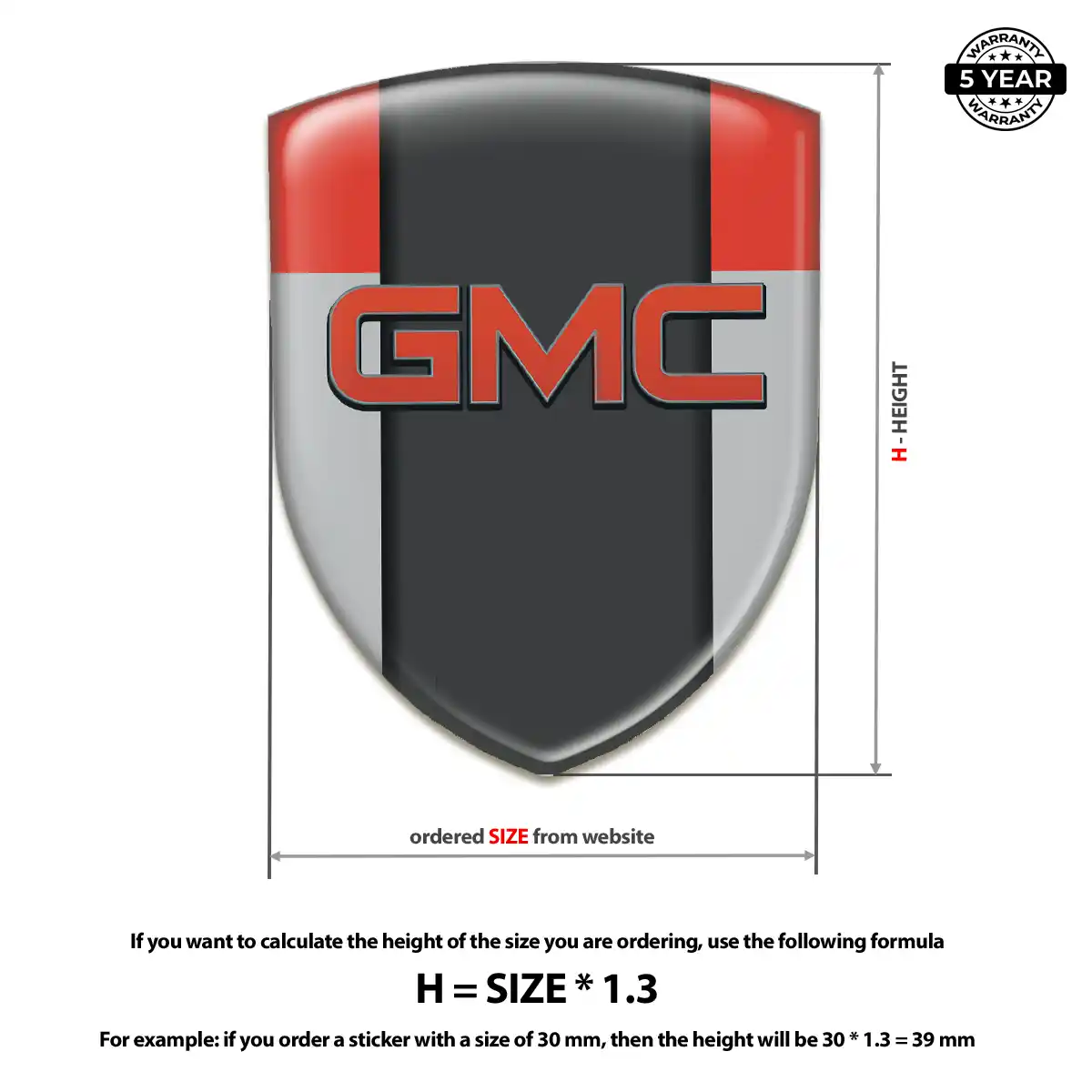 GMC Logo Emblem Opulent Line