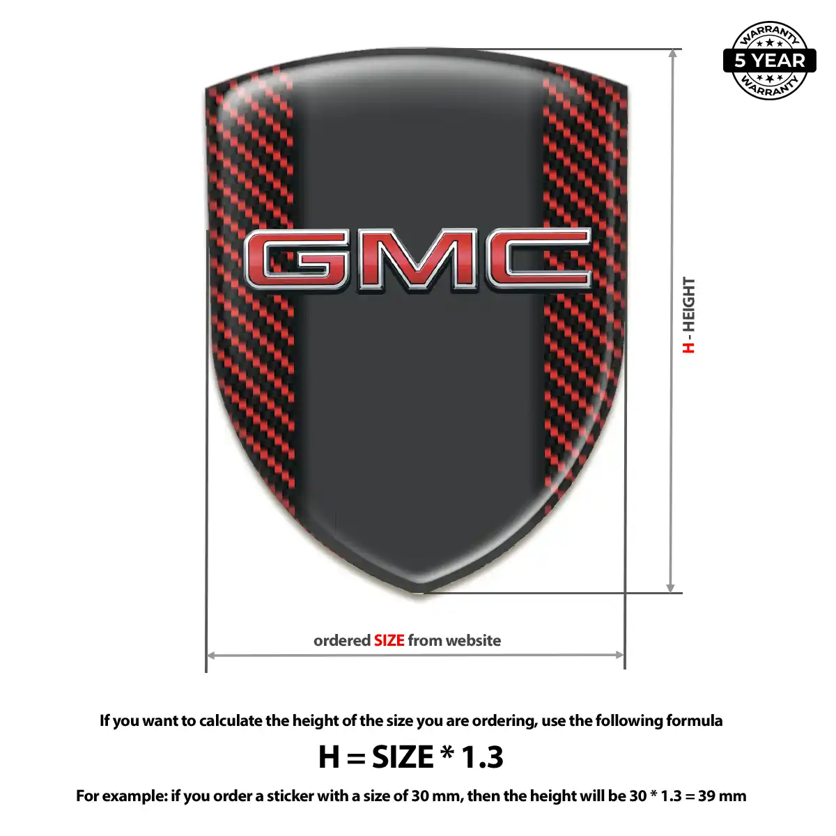GMC Logo Emblem Prestige Line
