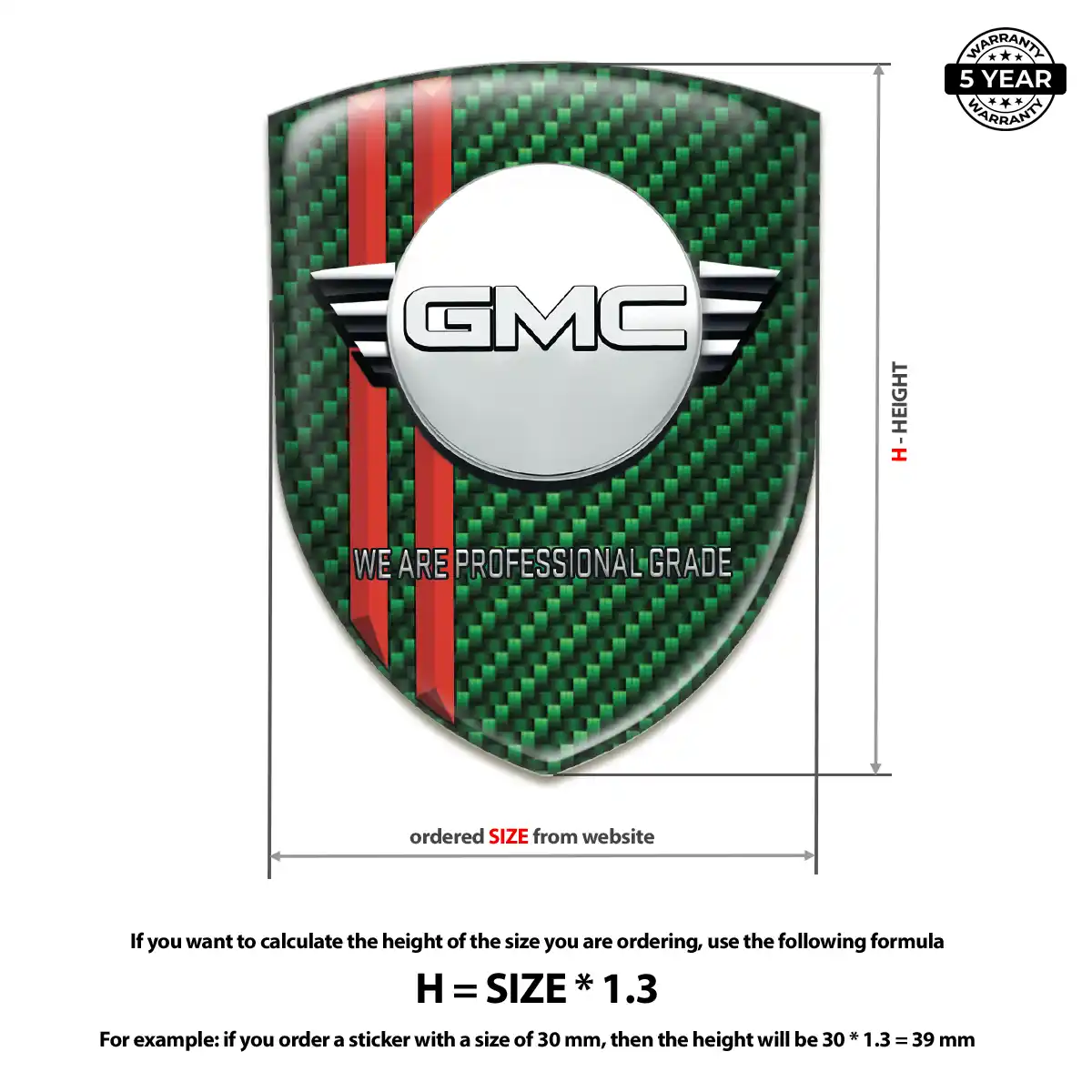 GMC Logo Emblem Prime Quality