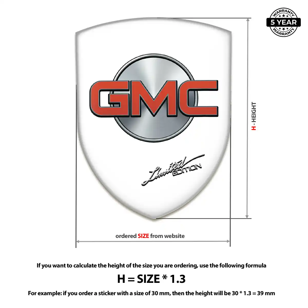 GMC Logo Emblem Refined Design