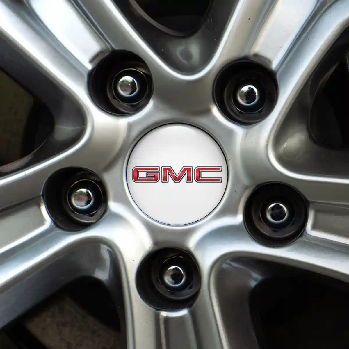 GMC Logo Silicone Badge High Quality
