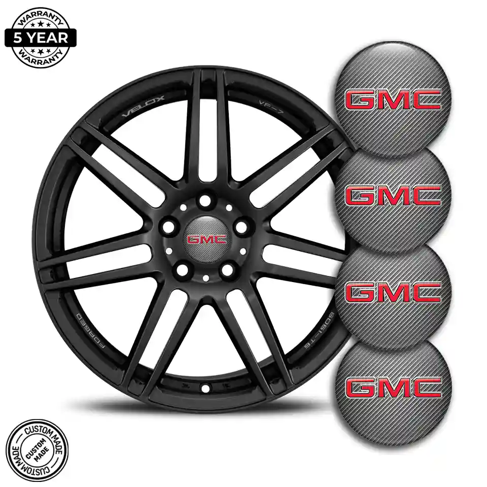 GMC Logo Silicone Badge Stylish Design