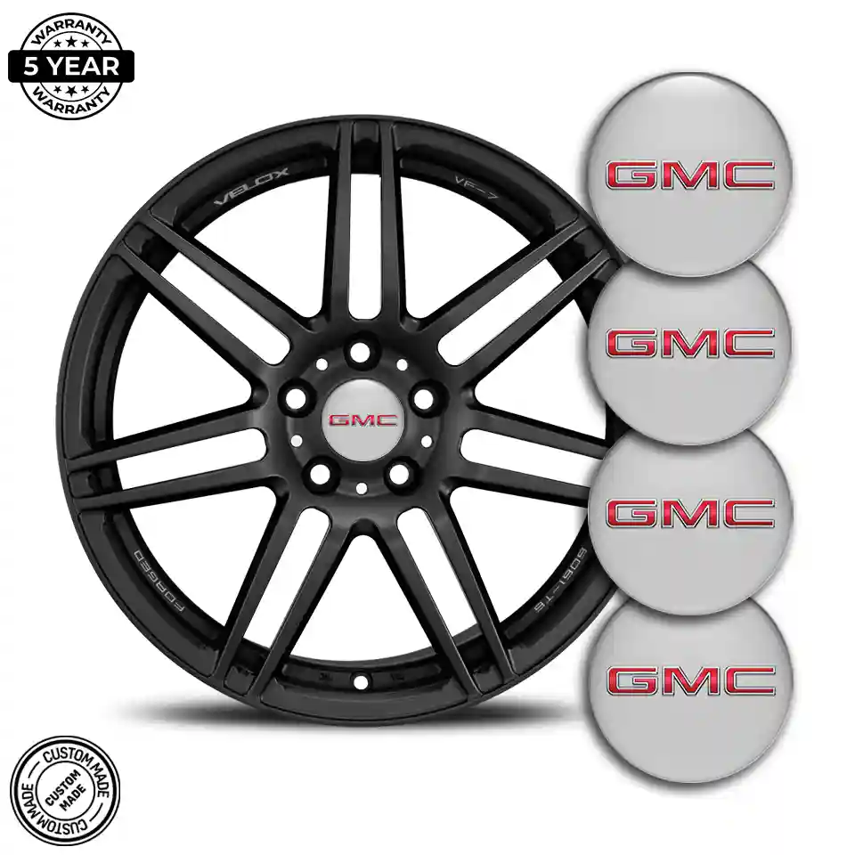 GMC Logo Silicone Emblem High Quality