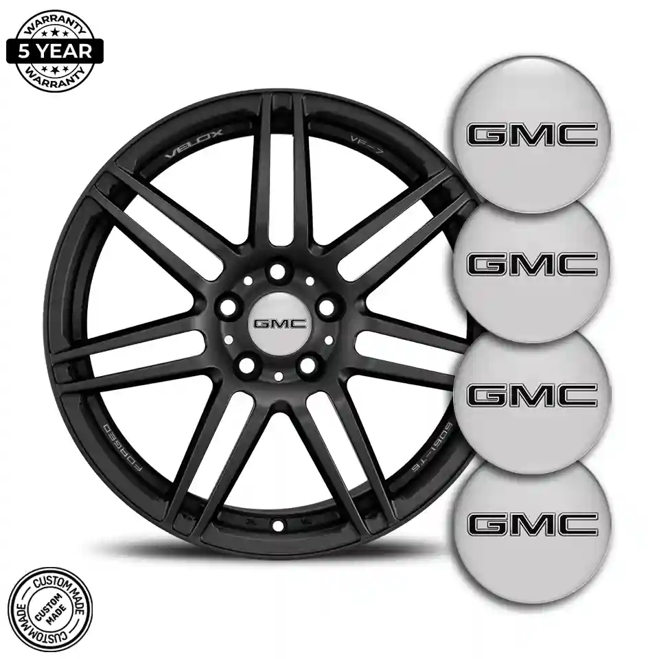 GMC Logo Silicone Sticker High Quality