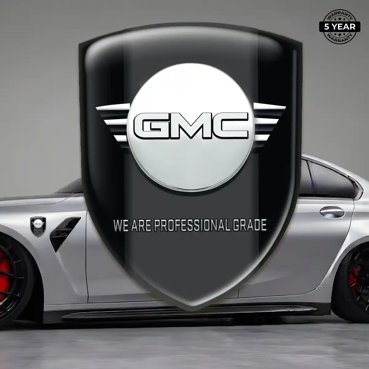 GMC Logo Sticker Refined Design