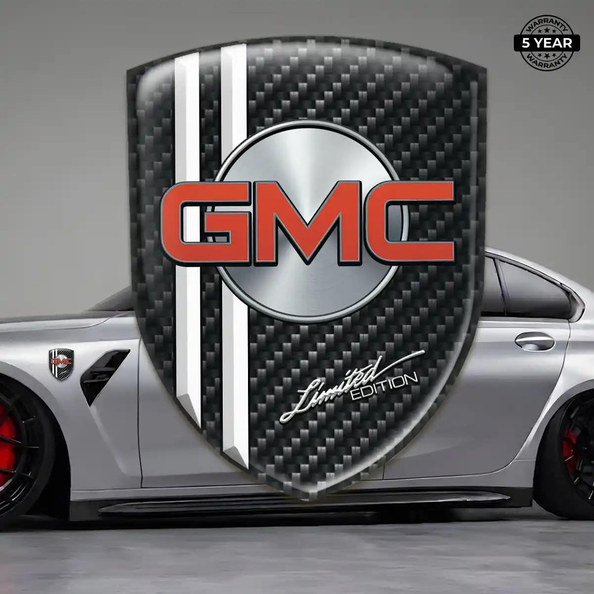 GMC Logo Sticker Resin Elite