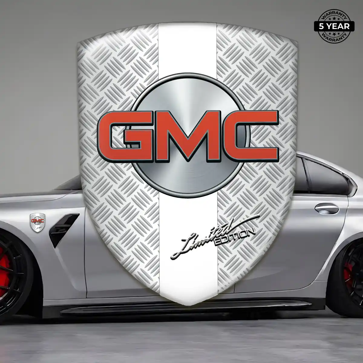 GMC Logo Sticker Resin Luxe