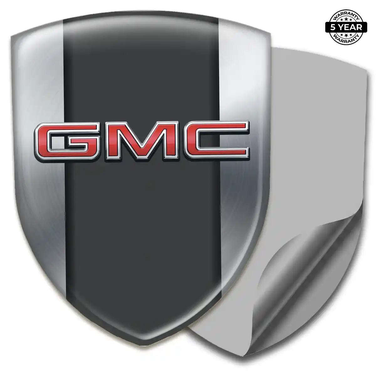 GMC Polyurethane Domed Sticker Deluxe Edition
