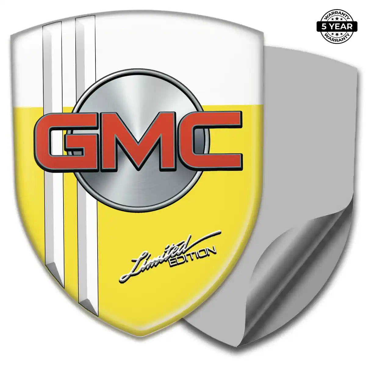 GMC Polyurethane Domed Sticker Noble Edition