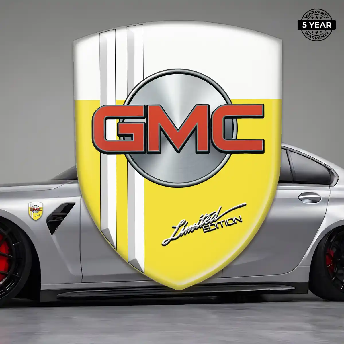 GMC Polyurethane Domed Sticker Noble Edition